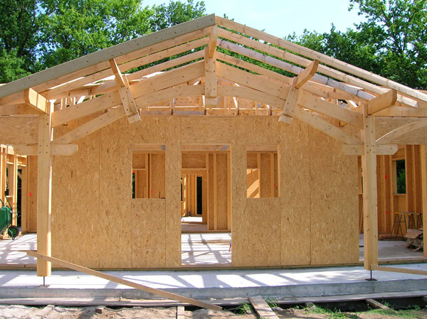 charpente maison en bois