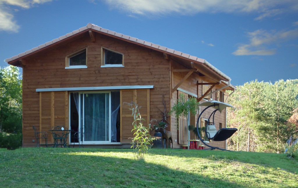 maison en bois